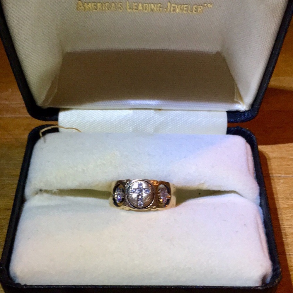 Unique💎One of a kind Gold & Diamond  Wedding Band